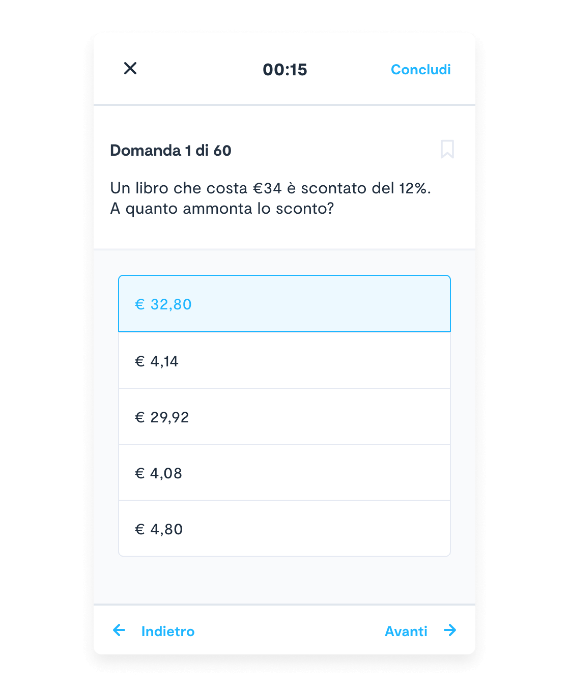 Rispondi alle domande